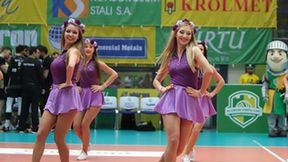 Cheerleaderki na meczu w Zawierciu (galeria)
