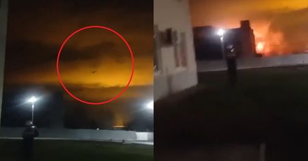 Atak ukraińskich dronów na rosyjskie fabryki. Na nagraniach widać wybuch i ogień