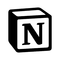 Notion - Notes, projects, doc?s icon