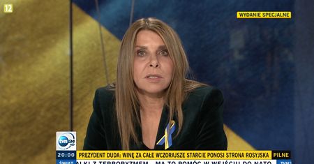 Czekała z tym do samego końca. Gorzkie pożegnanie w "Faktach po Faktach"