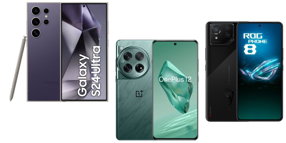 Galaxy S24 Ultra, OnePlus 12 i Rog Phone 8 Pro