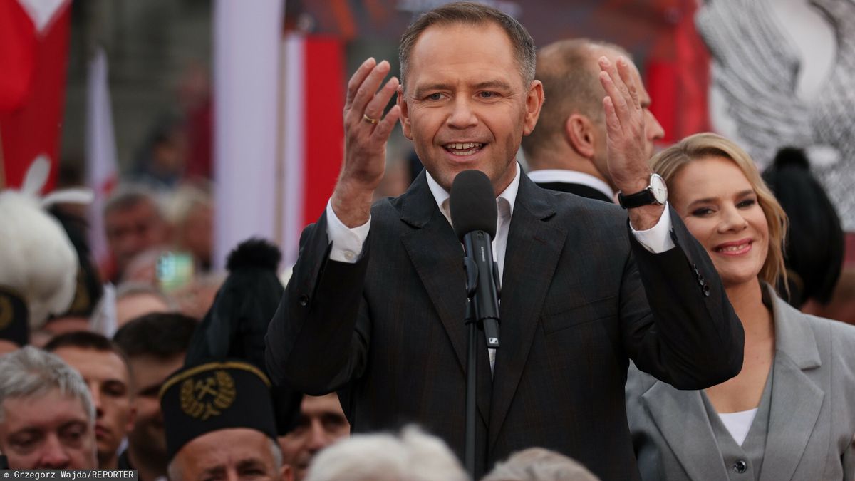 Wiec Karola Nawrockiego w Katowicach
29.05. 2025 Karol Nawrocki w Katowicach .  NZ  Karol Nawrocki, Marta NawrockaFot. Grzegorz Wajda/REPORTER
Grzegorz Wajda/REPORTER