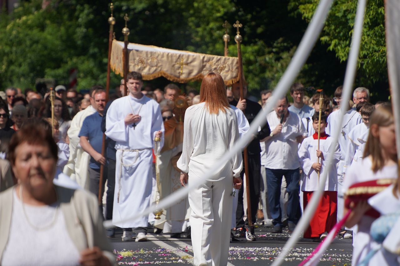 Boże Ciało, Procesja Parafia pw.  Św Rafała Kalinowskiego w Pile