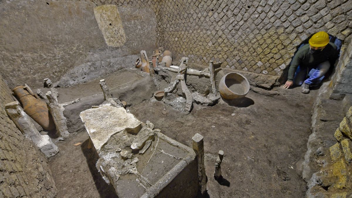 Archeolodzy znaleźli pokój należący do niewolników. 