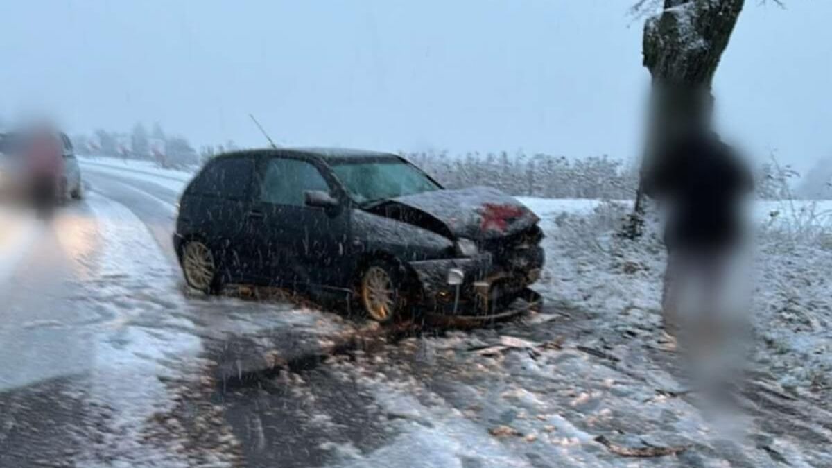 Wypadek w Suchodołach niedaleko Kraśnika