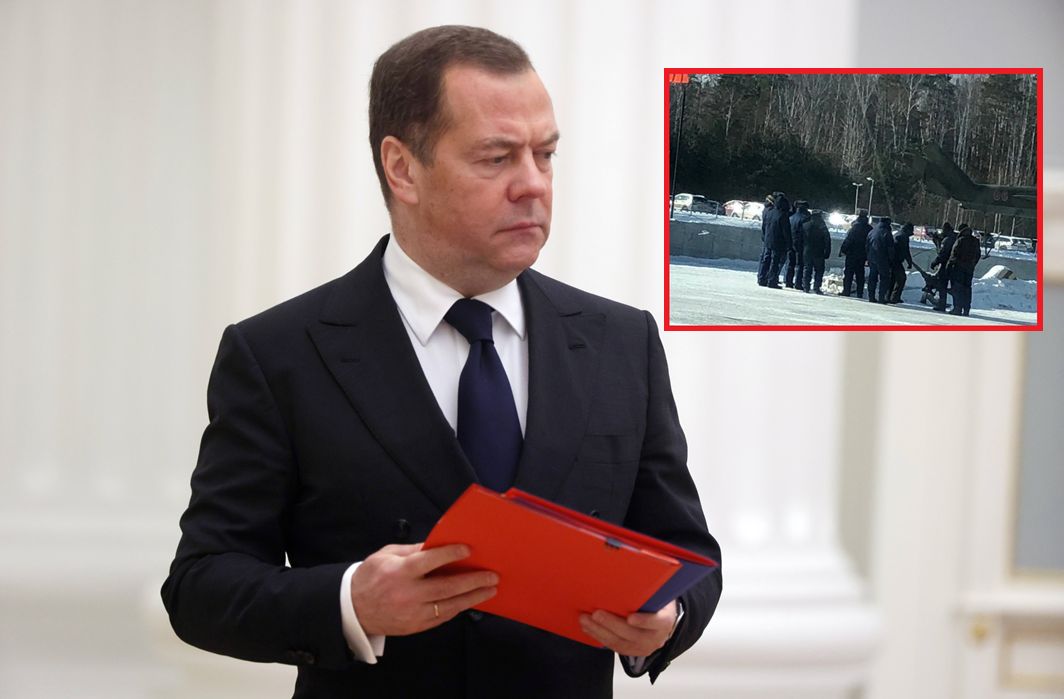 Incydent z udziałem konwoju Miedwiediewa. W sieci krążą zdjęcia