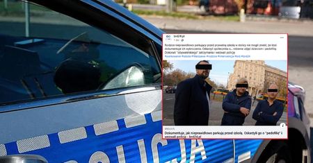 Pomówiono mężczyznę o pedofilię. Bo rejestrował nieprawidłowe parkowanie