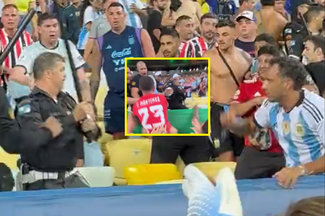 Infernal scenes in Brazil. The player intervenes in a rowdy encounter