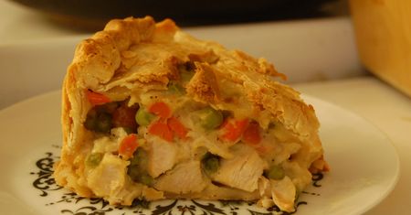 Mrożona tarta z kurczakiem (przygotowana)