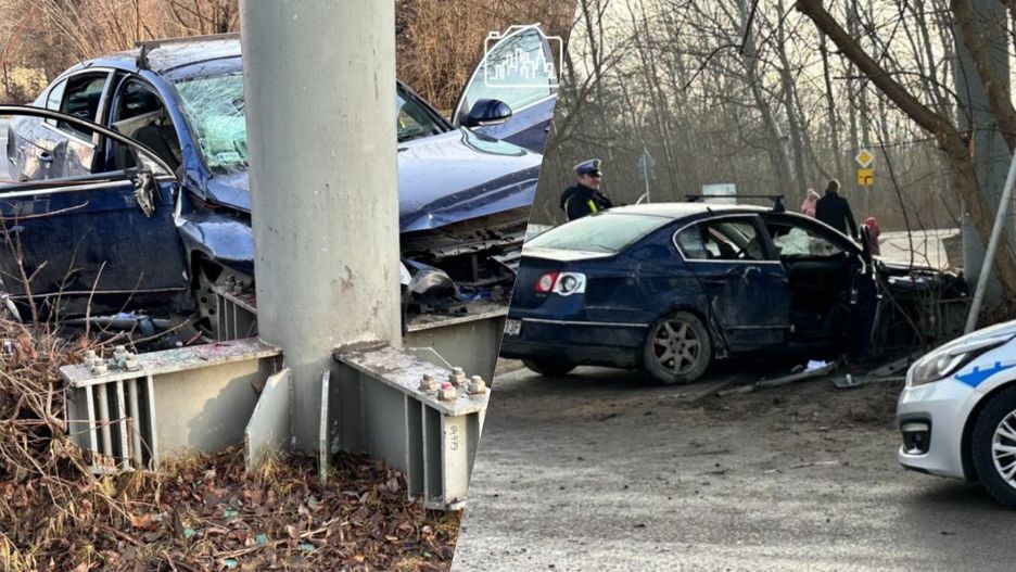 Wypadek przy ul. Janowieckiej