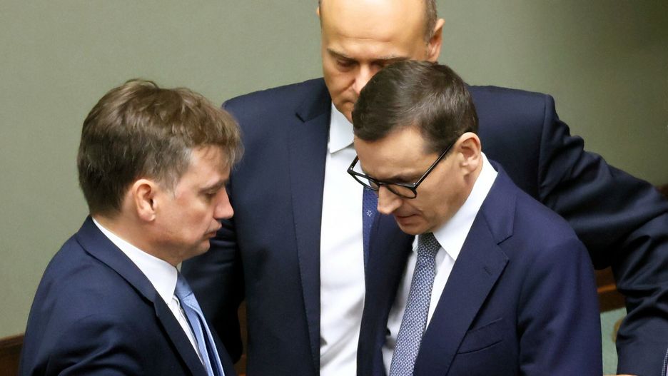 Zbigniew Ziobro i Mateusz Morawiecki