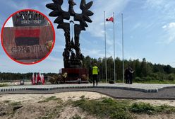 Pomnik "Rzeź Wołyńska” zdewastowany. Policja szuka sprawcy