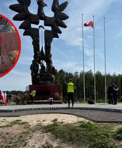 Pomnik "Rzeź Wołyńska” zdewastowany. Policja szuka sprawcy
