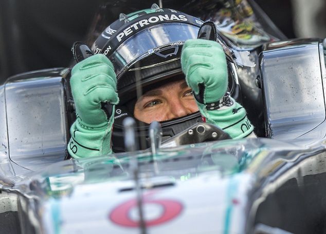 Rosberg pierwszym liderem mistrzostw (fot. PAP/EPA)
