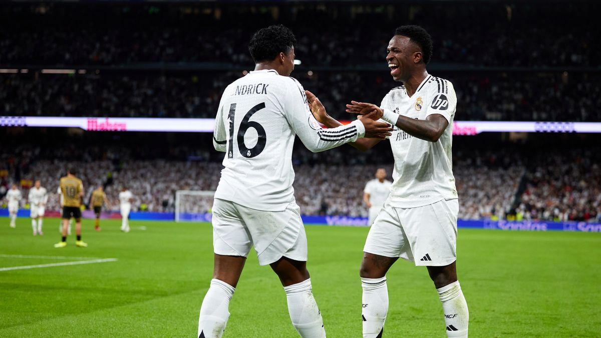 Getty Images / Quality Sport Images / Endrick i Vinicius Junior