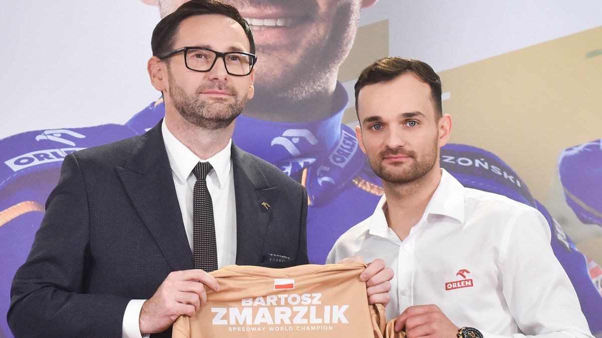 Materiały prasowe / Orlen Team / Na zdjęciu: Daniel Obajtek i Bartosz Zmarzlik