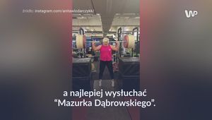 #dziejesiewsporcie: tyle kilogramów podnosi Anita Włodarczyk na treningu