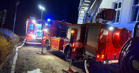 Pożar w Młodzieżowym Ośrodku Wychowawczym w Rzepczynie. Ewakuowano 75 osób