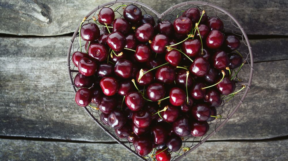 Surowe wiśnie