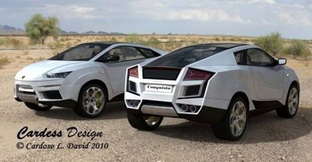 Lamborghini Conquisto - SUV z logo byka na masce
