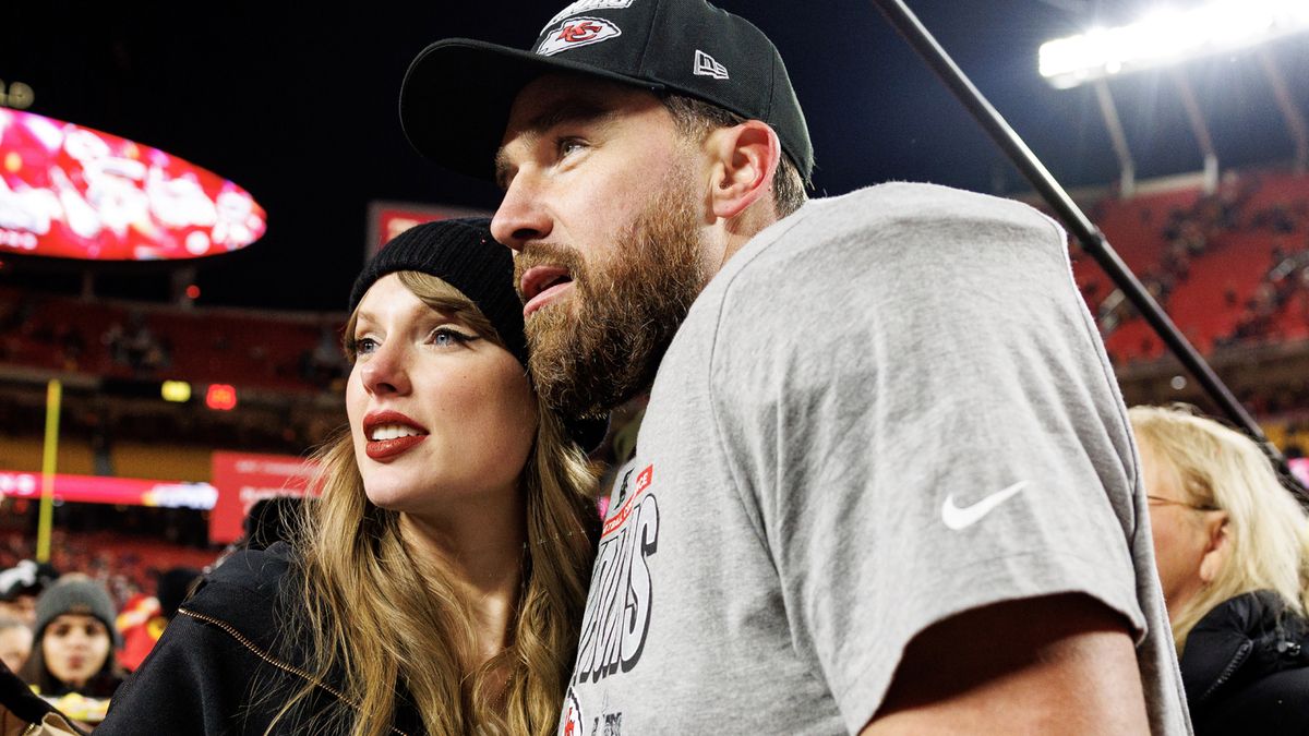 Getty Images / Brooke Sutton / Taylor Swift i Travis Kelce