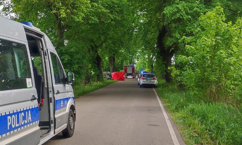 Śmiertelny wypadek na trasie Barczewo-Mokiny.