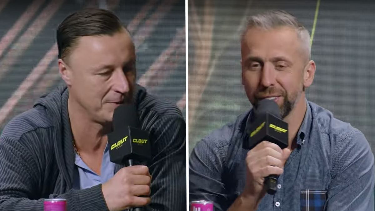 Na zdjęciu od lewej: Tomasz Hajto i Jakub Wawrzyniak