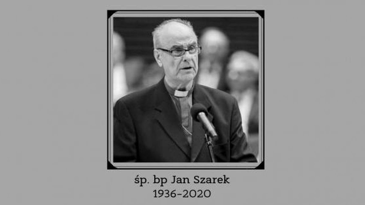 Nie żyje biskup Jan Szarek