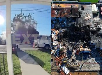 Eksplozja gazu w USA. Sześć osób rannych