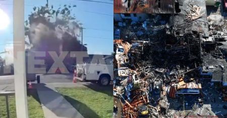 Eksplozja gazu w USA. Sześć osób rannych