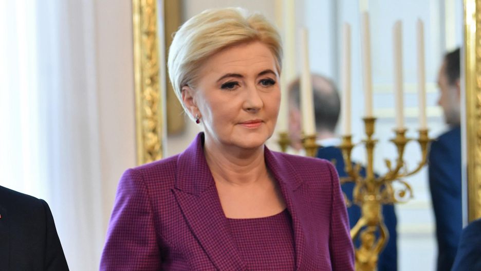 Agata Kornhauser-Duda pojawiła się na warsztatach dla ukraińskich dzieci 