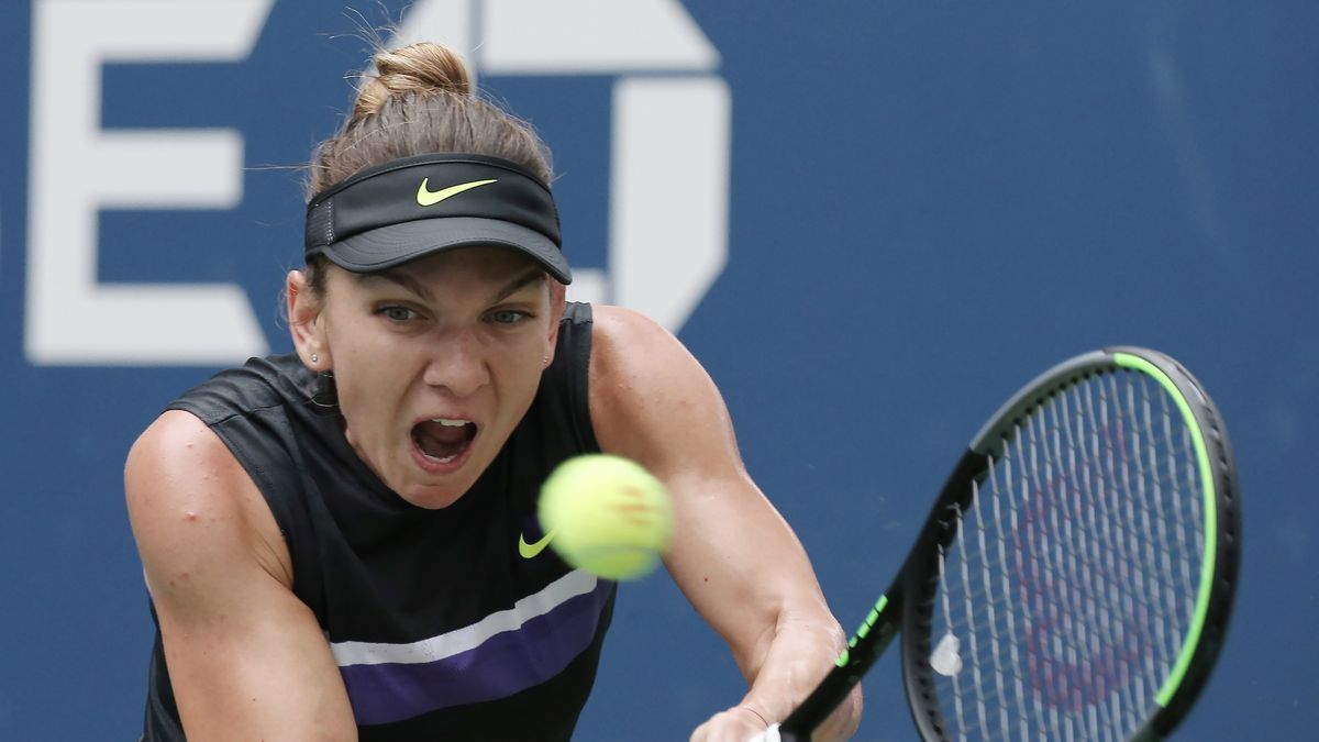 PAP/EPA / PETER FOLEY / Na zdjęciu: Simona Halep