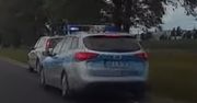 Czy kierowca nie widział radiowozu? Policjanci od razu go ukarali