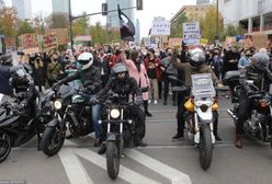 Strajk kobiet. W Łodzi dołączyli motocykliści