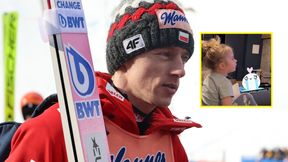 Łzy cisną się do oczu. Kubacki w TV, a jego córka... Sam zobacz