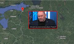 Rosyjscy propagandyści rozważają atak na Polskę