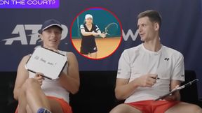 Tym Hurkacz zaskoczył Igę Świątek. Nie mogła uwierzyć