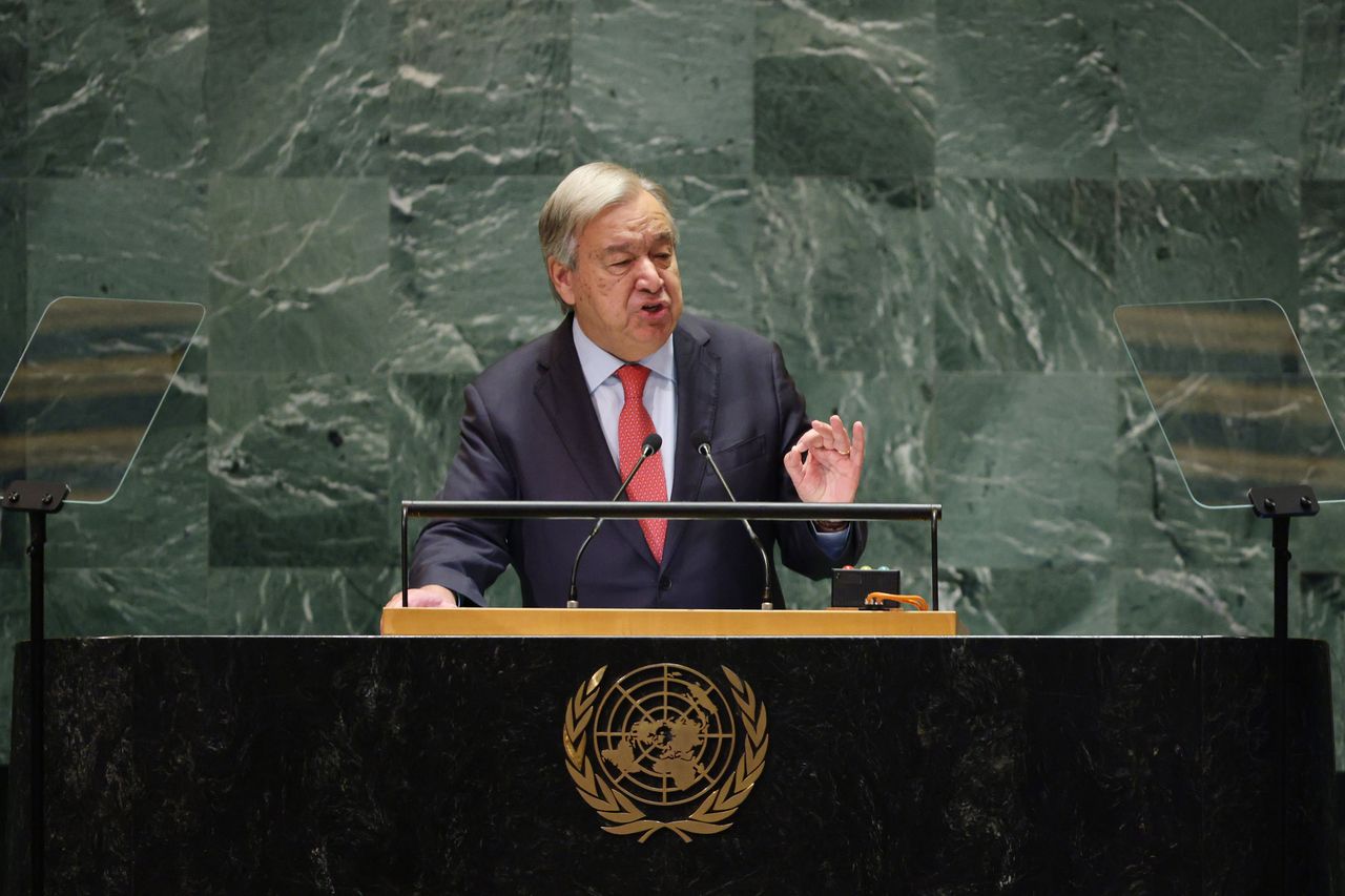 Antonio Guterres on the situation we find ourselves in.