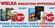 Oto lista gier i filmów dostępnych w ramach Filmaszu w sklepach sieci Biedronka