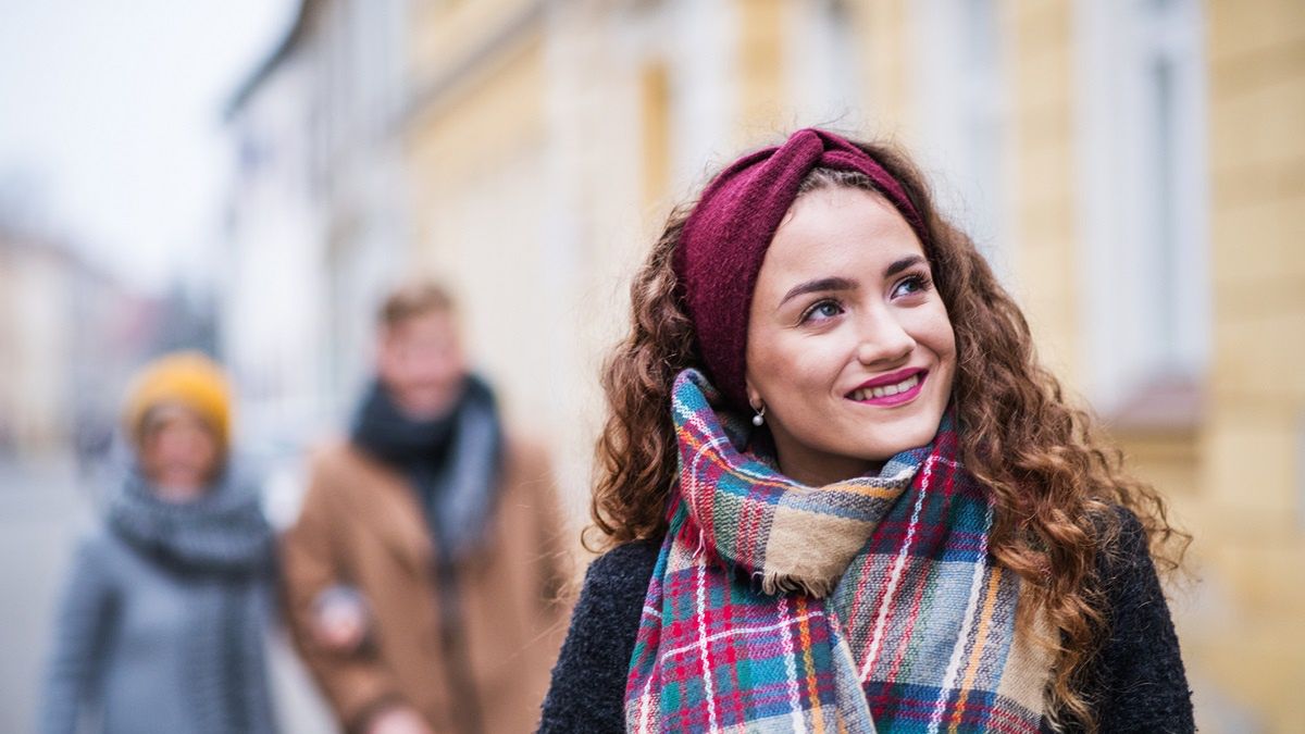 Czapka nie jest zimą jedyną opcją.