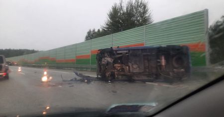 Groźnie na S8. Seria wezwań po deszczu [ZDJĘCIA]