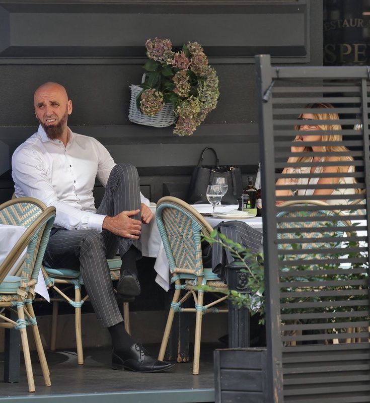 Marcin Gortat z żoną