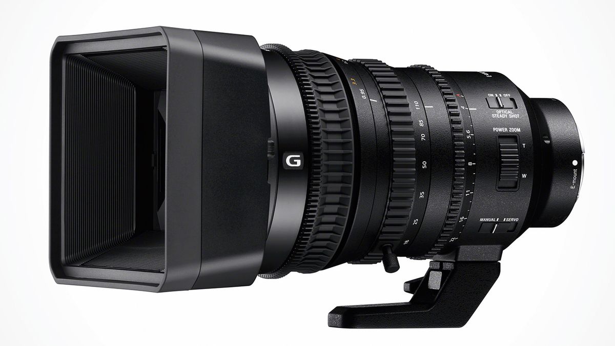 Sony E PZ 18-110 mm f/4 G OSS - obiektyw filmowy z elektryczną regulacją ogniskowej 1