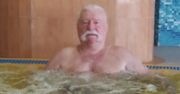 Wałęsa wypoczywa w "Gołębiewskim". Na zdjęciach w oczy rzuca się coś innego