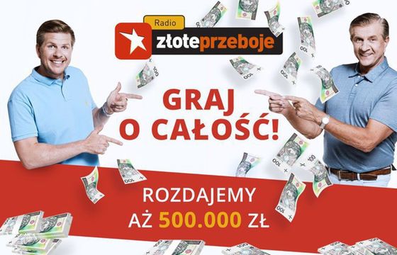 Zygmunt i Filip Chajzerowie w loterii „Graj o całość” jesienią w Radiu Złote Przeboje