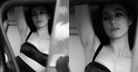 51-letnia Monica Bellucci w samej bieliźnie reklamuje "Spectre"! (ZDJĘCIA)