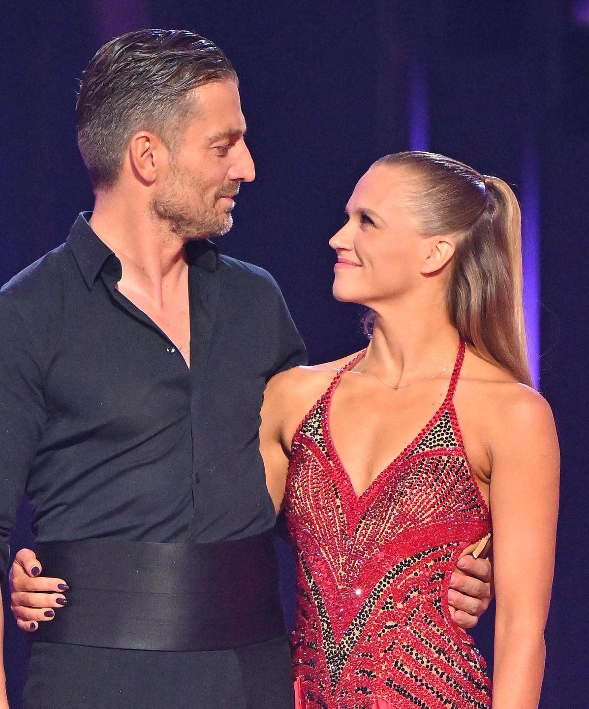 Agnieszka Kaczorowska i Marcin Rogacewicz