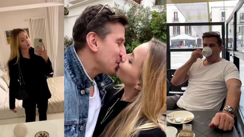 Tomasz Barański na wakacjach we Włoszech z 20-letnią modelką