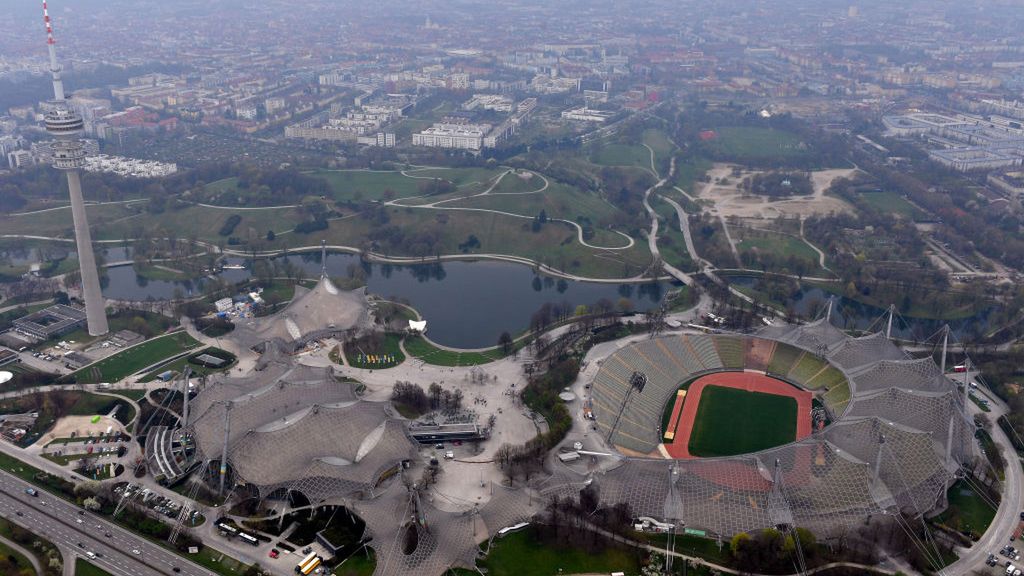 stadion i park olimpijski w Monachium