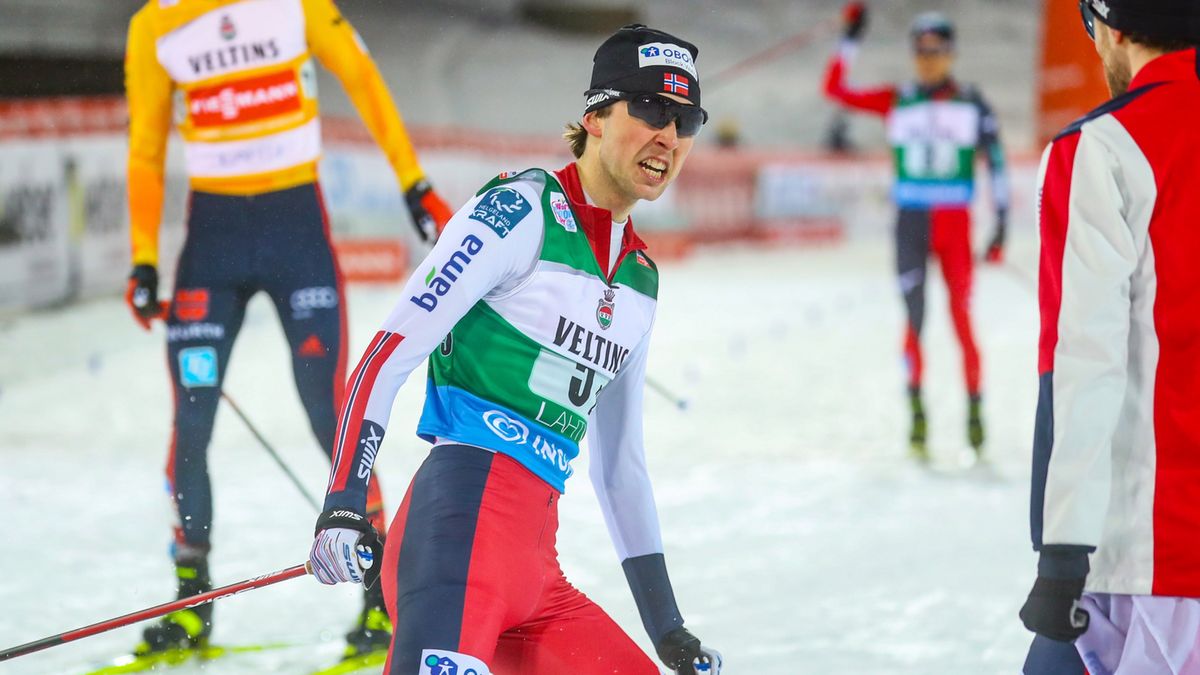 PAP/EPA / MAURI RATILAINEN / Na zdjęciu: Jarl Magnus Riiber